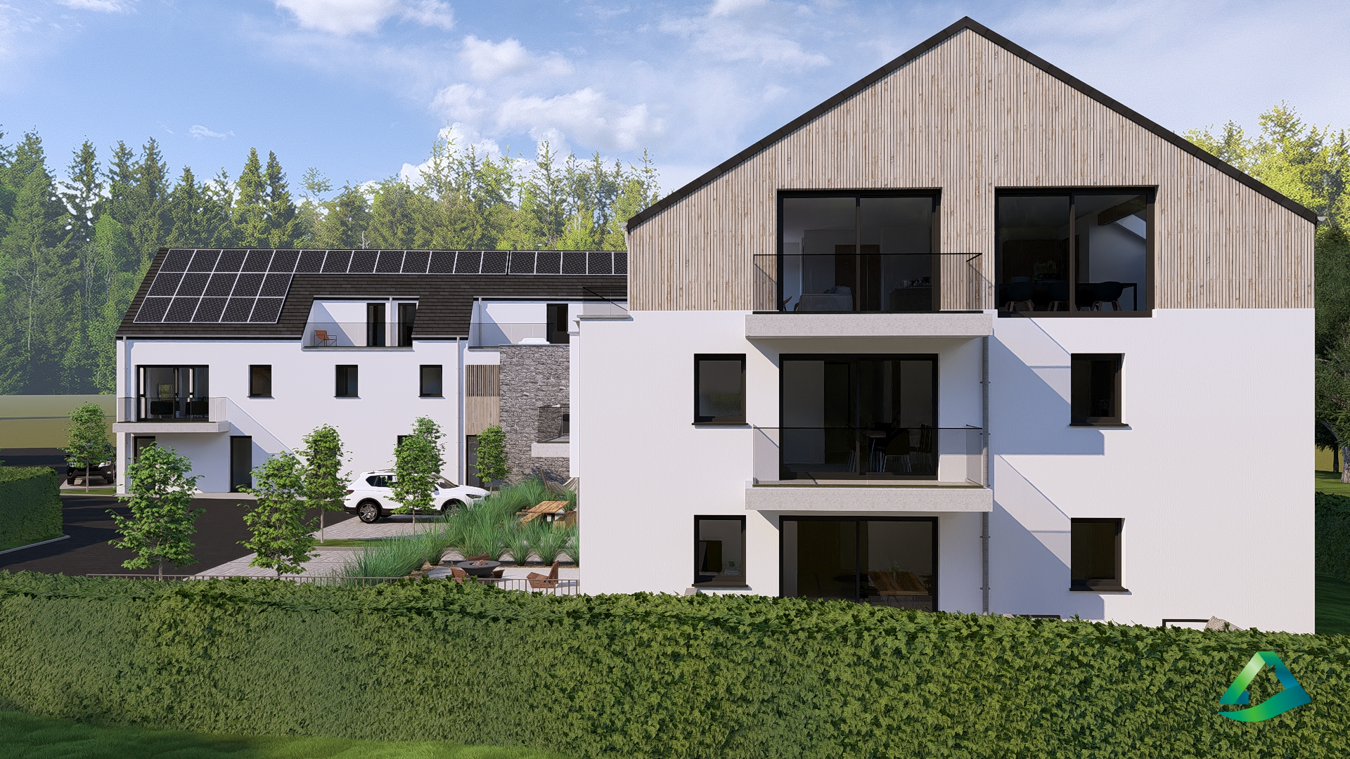 Résidence Hestia – façade arrière