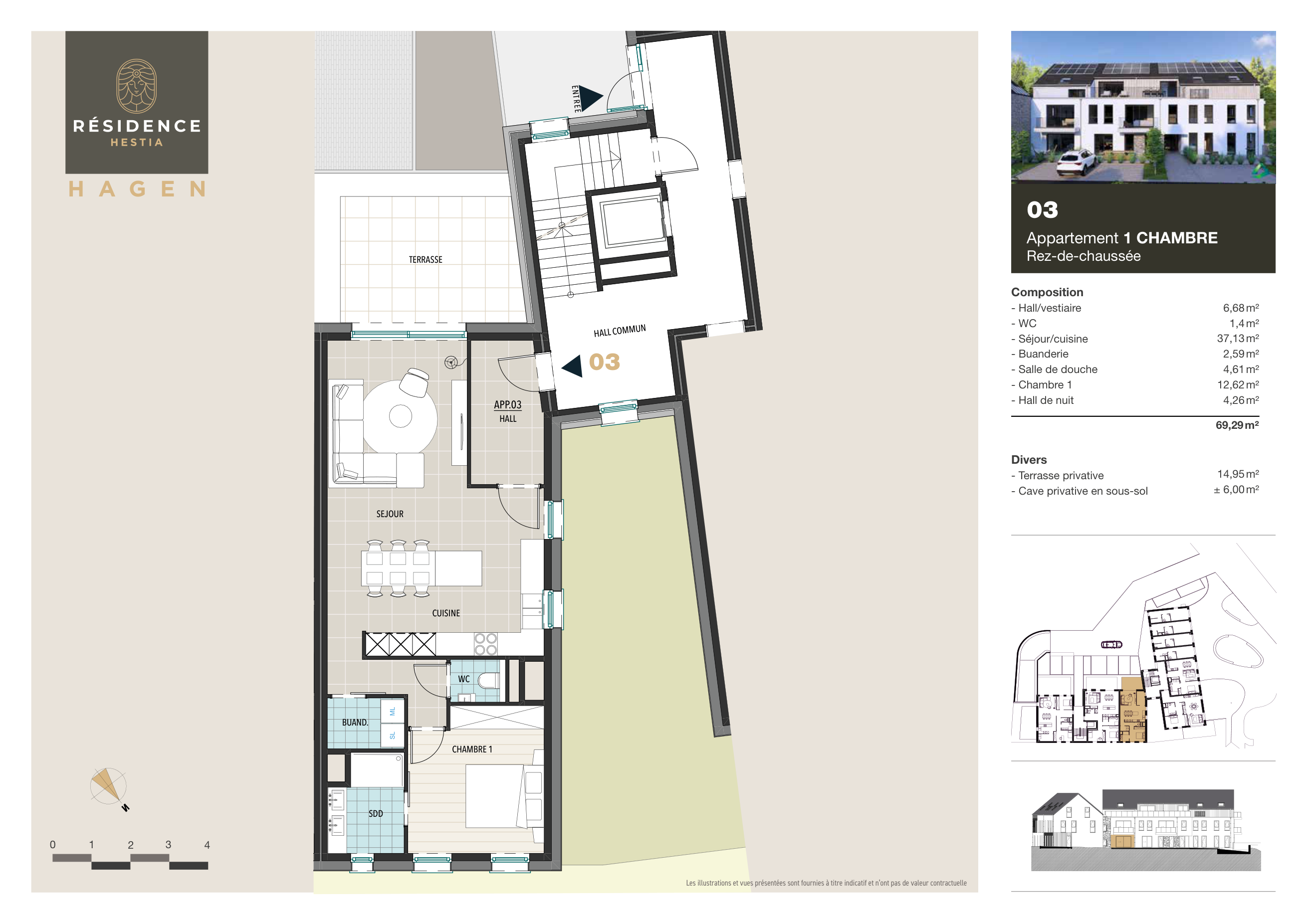 Plan Appartement 3