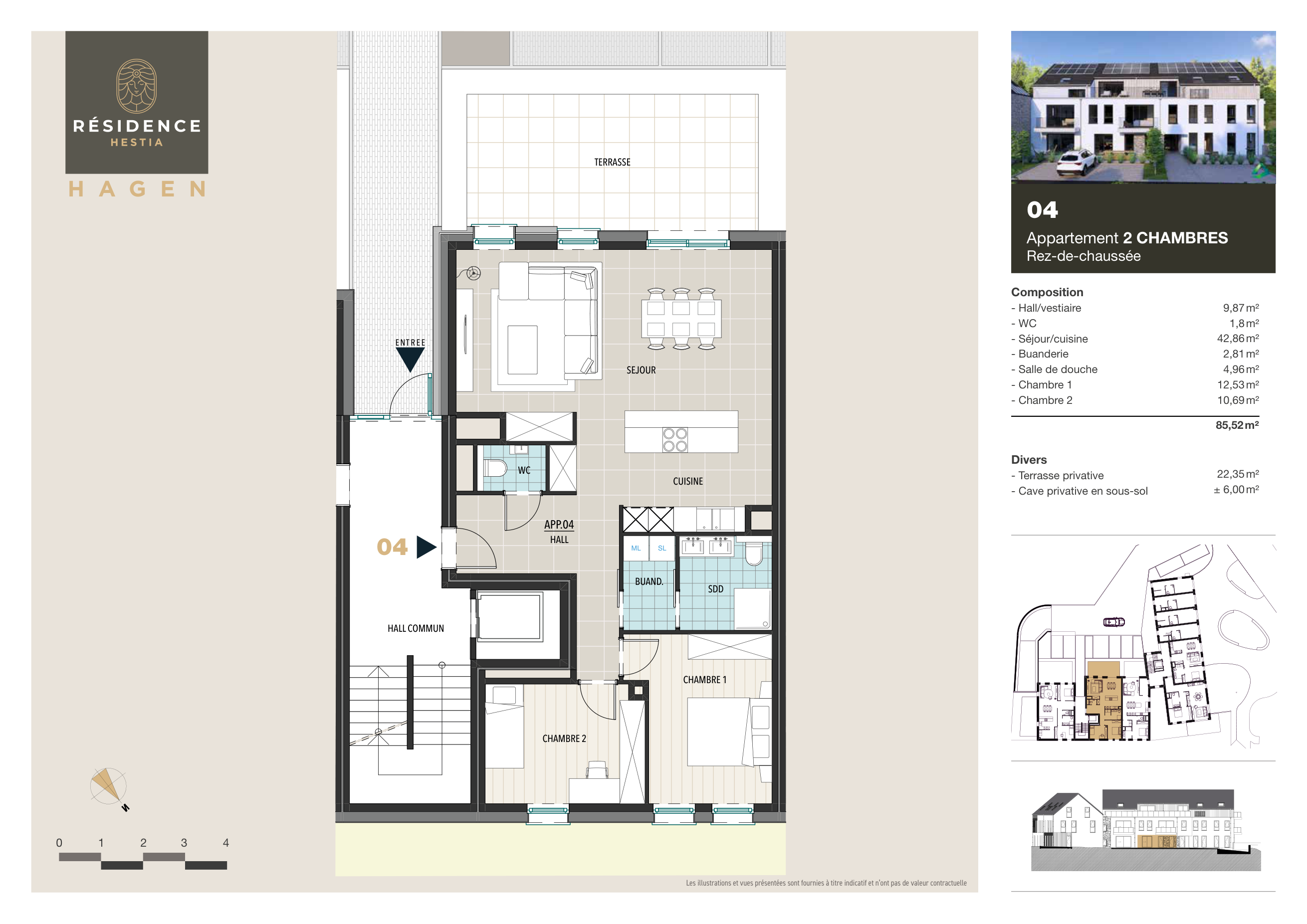 Plan Appartement 4